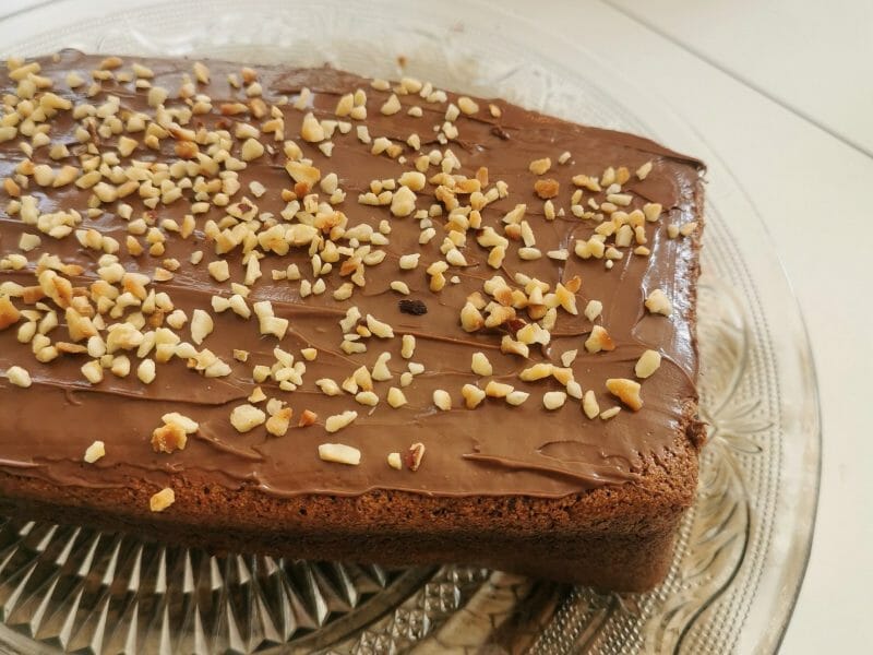 Cliquez pour zoomer ! Cake chocolat noisettes fondant Thermomix par emi_eml