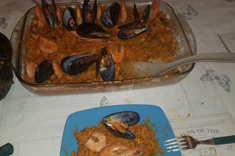 Cliquez pour zoomer ! Paella Thermomix par hanittabrune