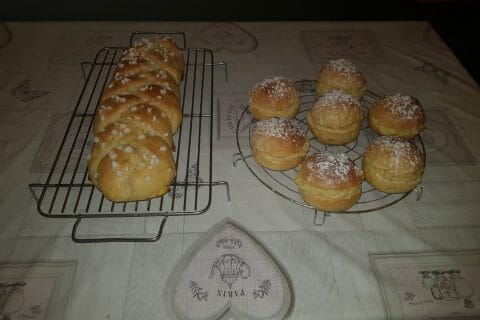 Cliquez pour zoomer ! Brioche tressée à la mie filante Thermomix par hanittabrune