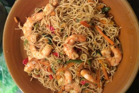 Cliquez pour zoomer ! Nouilles chinoises au Thermomix