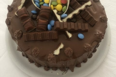 Cliquez pour zoomer ! Layer cake Kinder Bueno Thermomix par arcenciel260604