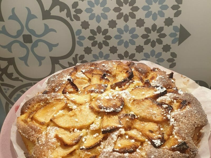 Cliquez pour zoomer ! Tarte Suisse aux pommes Thermomix par aude59860