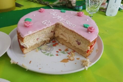 Cliquez pour zoomer ! Fraisier au Thermomix