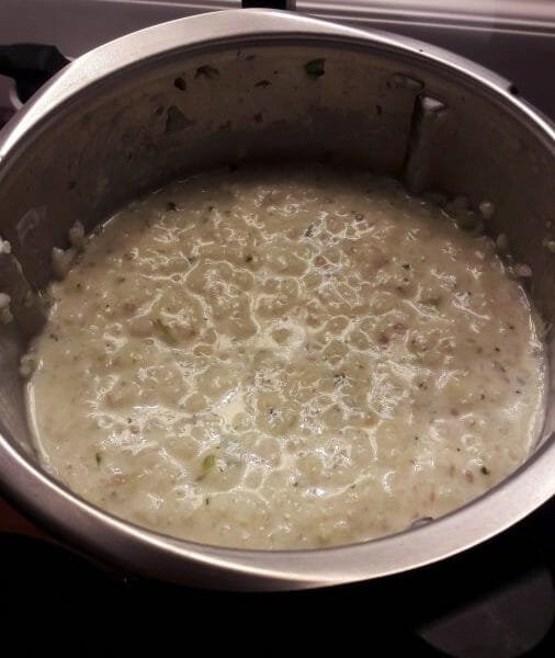 Cliquez pour zoomer ! Risotto champignons et courgettes Thermomix par Sophie Bgr