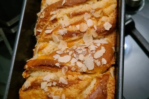 Cliquez pour zoomer ! Brioche à la crème d’amande Thermomix par Aurélie
