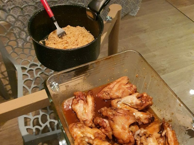 Cliquez pour zoomer ! Ailes de poulet au miel Thermomix par Marie