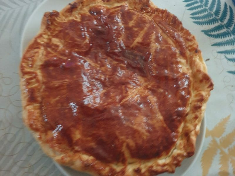 Cliquez pour zoomer ! Galette des rois à la frangipane Thermomix par veronique_185