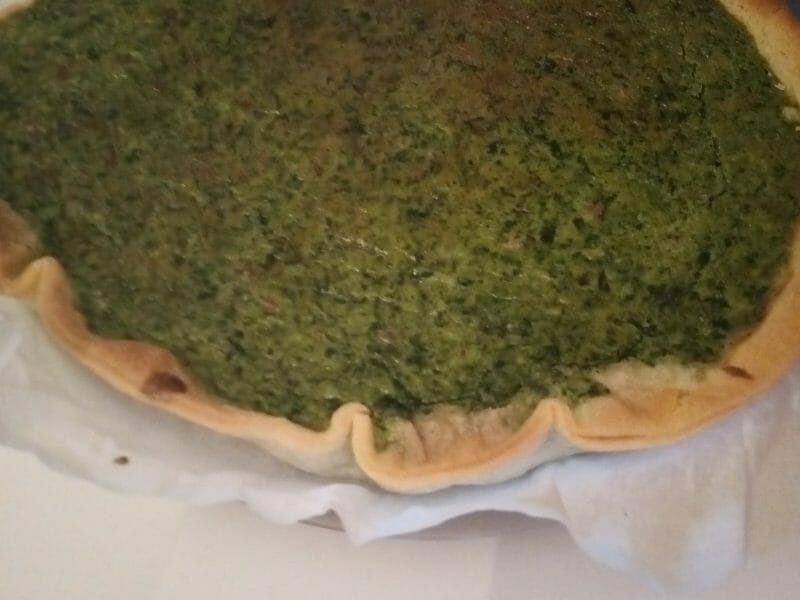 Cliquez pour zoomer ! Quiche épinards et lardons Thermomix par oceane1998