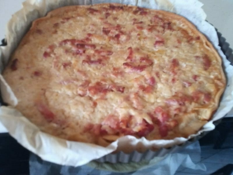 Cliquez pour zoomer ! Flammekueche traditionnelle Thermomix par oceane1998