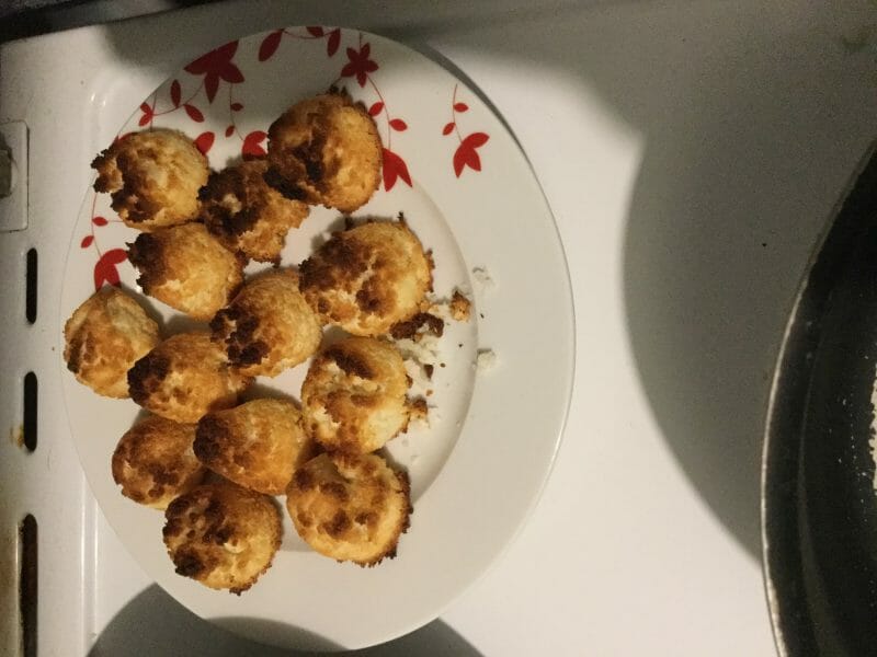 Cliquez pour zoomer ! Rocher coco (Congolais) Thermomix par solene51