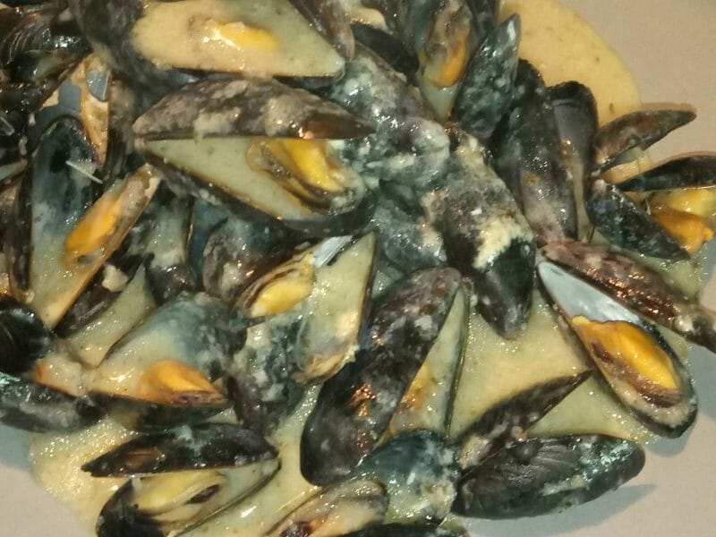 Cliquez pour zoomer ! Moules sauce poulette Thermomix par nathycuisto