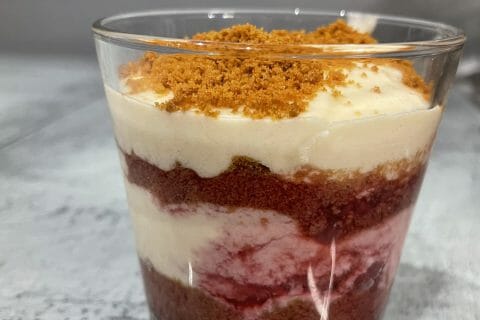 Cliquez pour zoomer ! Tiramisu aux framboises et spéculoos Thermomix par marinou63