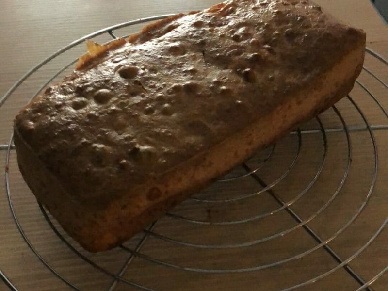 Cliquez pour zoomer ! Cake chèvre, noisettes et lardons Thermomix par juliegillot08090