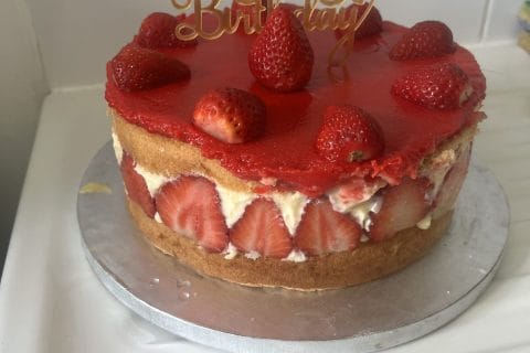 Cliquez pour zoomer ! Fraisier Thermomix par juliegillot08090