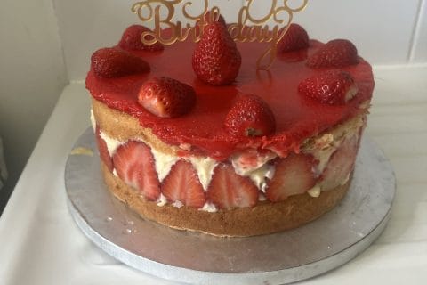 Cliquez pour zoomer ! Fraisier Thermomix par juliegillot08090
