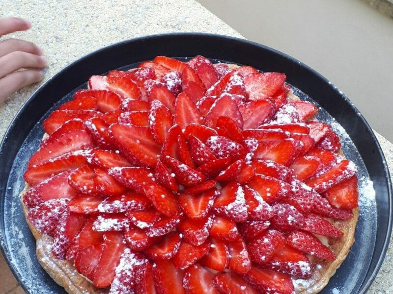 Cliquez pour zoomer ! Tarte aux fraises Thermomix par Arthur123