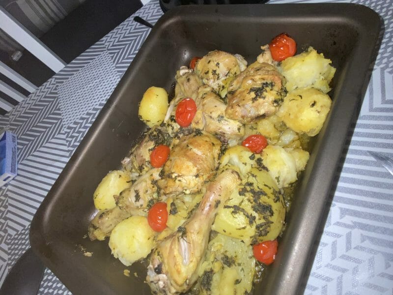 Cliquez pour zoomer ! Poulet rôti à la Marocaine Thermomix par tracydaphne