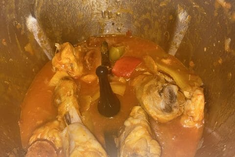 Cliquez pour zoomer ! Poulet au chilindrón Thermomix par tracydaphne