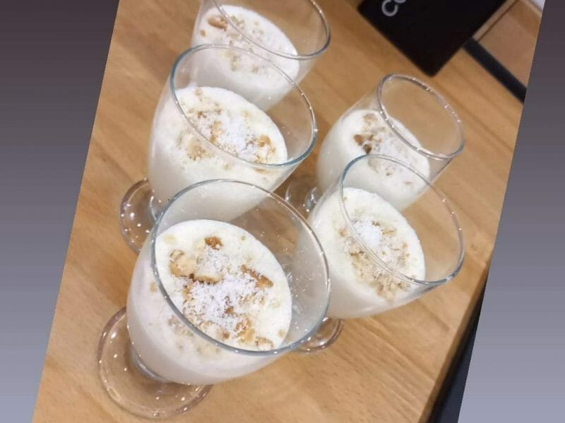Cliquez pour zoomer ! Crème dessert à la noix de coco Thermomix par belette86