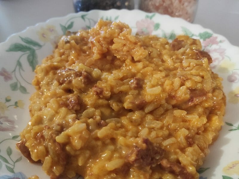 Cliquez pour zoomer ! Risotto au chorizo Thermomix par loic_54
