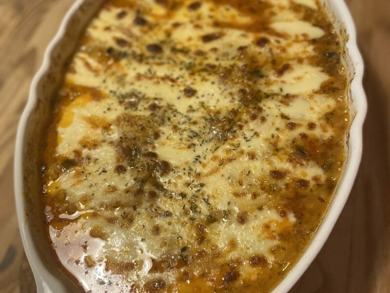 Gratin de riz façon pizza au Thermomix - Cookomix