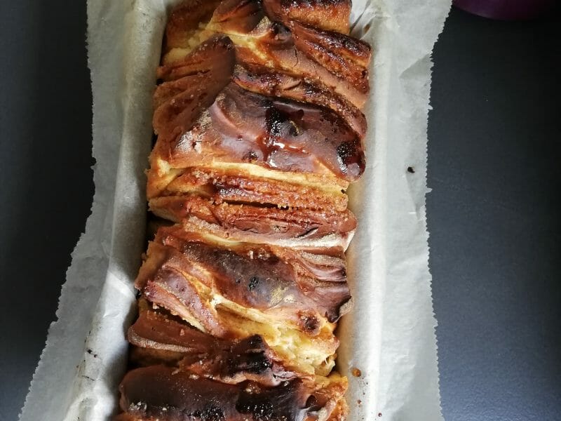Cliquez pour zoomer ! Brioche à effeuiller à la cannelle Thermomix par sandra_27350