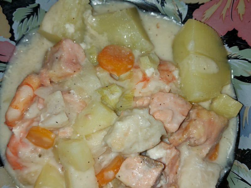 Cliquez pour zoomer ! Blanquette de la mer Thermomix par jenni76170