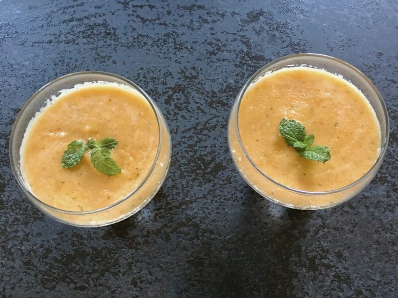 Cliquez pour zoomer ! Soupe de melon Thermomix par gitoulu26