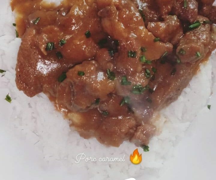 Cliquez pour zoomer ! Porc au caramel Thermomix par blackl