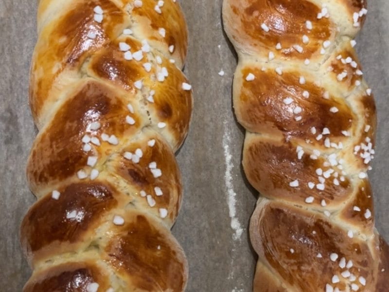 Cliquez pour zoomer ! Brioche tressée à la mie filante Thermomix par sandrine067