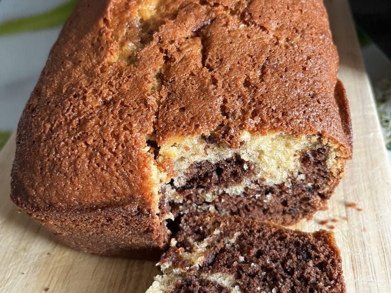 Cliquez pour zoomer ! Marbré au chocolat Thermomix par sandrine067