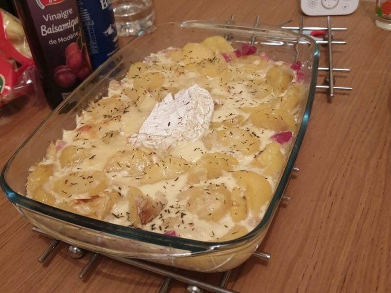 Cliquez pour zoomer ! Gratin de pommes de terre à la normande Thermomix par charlotte_258