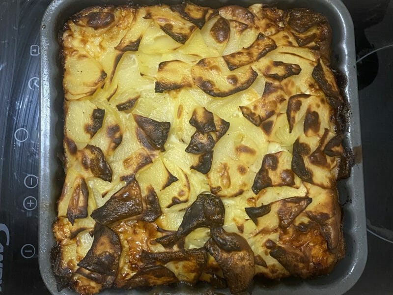 Cliquez pour zoomer ! Gâteau invisible raclette Thermomix par daphnouche