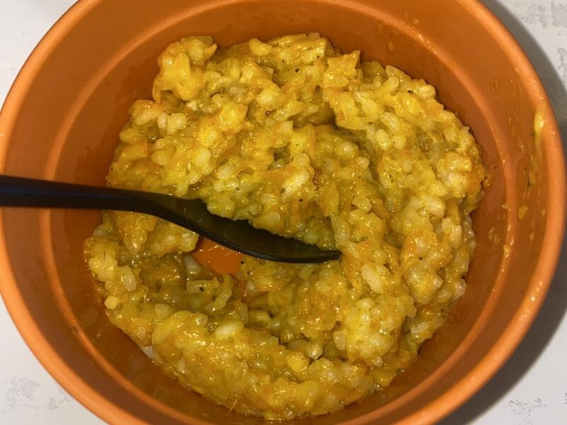 Cliquez pour zoomer ! Risotto aux carottes et parmesan Thermomix par daphnouche