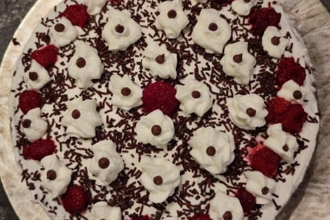 Cliquez pour zoomer ! Bûche forêt noire Thermomix par estelle07150