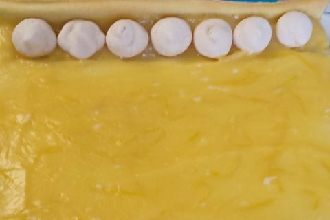 Cliquez pour zoomer ! Bûche au citron meringuée Thermomix par estelle07150