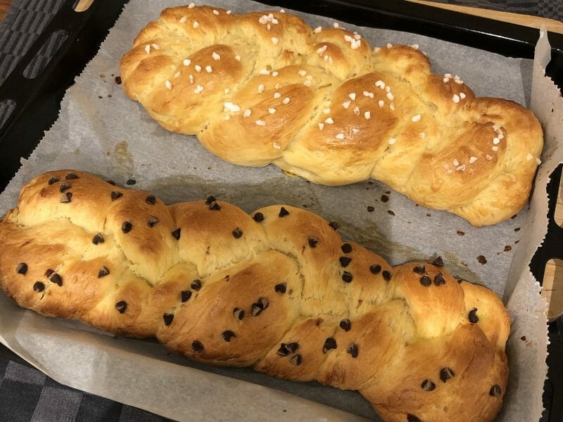 Cliquez pour zoomer ! Brioche tressée à la mie filante Thermomix par aureliebv