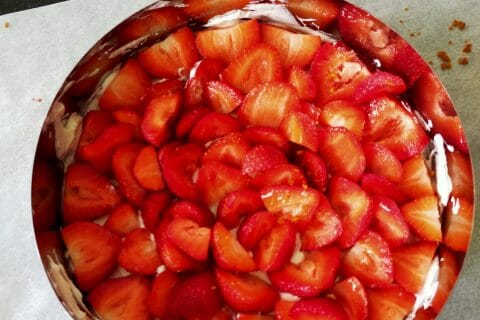 Cliquez pour zoomer ! Tarte aux fraises sans cuisson Thermomix par alicevdw