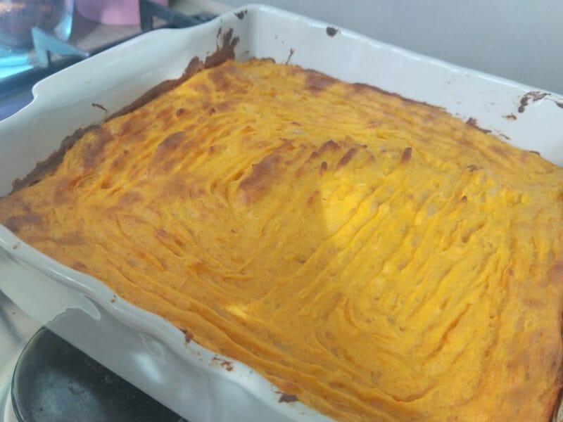 Cliquez pour zoomer ! Parmentier de dinde au curry Thermomix par yuufemi