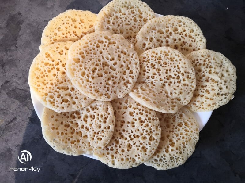 Cliquez pour zoomer ! Baghrir – Crêpes mille trous Thermomix par tlemcenia