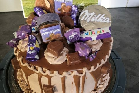 Cliquez pour zoomer ! Layer cake Kinder Bueno Thermomix par tlemcenia