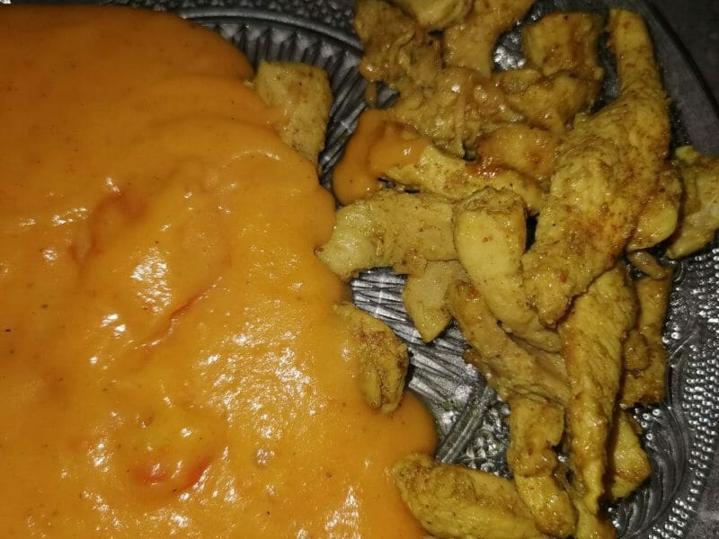 Cliquez pour zoomer ! Purée carottes et patates douces Thermomix par CAMILLE