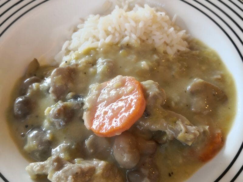 Cliquez pour zoomer ! Filet mignon façon blanquette Thermomix par pepsi56