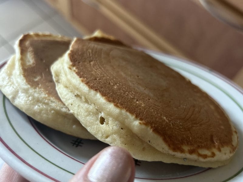 Cliquez pour zoomer ! Pancakes à la banane Thermomix par Marynemk