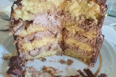 Cliquez pour zoomer ! Layer cake Kinder Bueno Thermomix par morgane_245