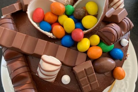 Cliquez pour zoomer ! Layer cake Kinder Bueno Thermomix par morgane_245