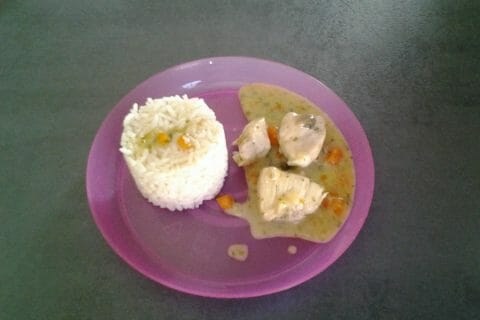 Cliquez pour zoomer ! Blanquette de poulet au Thermomix