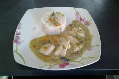 Cliquez pour zoomer ! Blanquette de poulet au Thermomix
