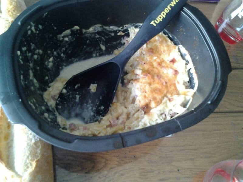 Cliquez pour zoomer ! Gratin de fusilli au jambon Thermomix par Madie