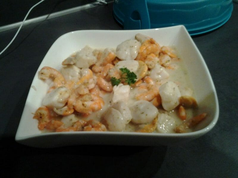 Cliquez pour zoomer ! Cassolettes de Saint Jacques Thermomix par Madie